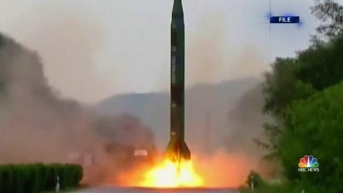 朝鮮試射多枚疑似地對艦導彈