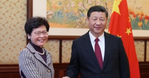 習近平主席「一国二制度は揺るがず」、香港次期長官との会談で表明—中国