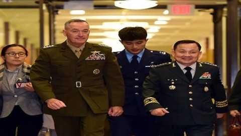 South Korean, US military chiefs reaffirm full defense posture against North Korea