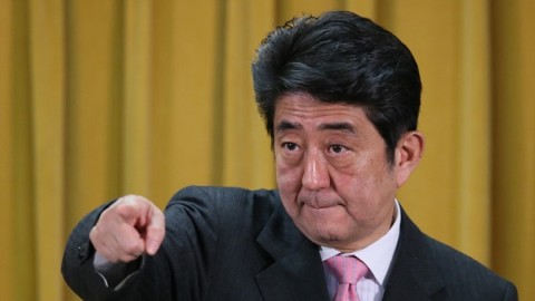 日本安倍與中國國務委員楊潔篪會談 呼籲改善關係