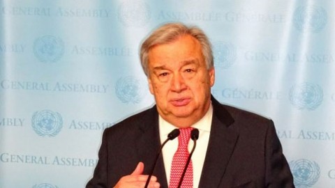 国連事務総長がテロ非難「不当な暴力」
