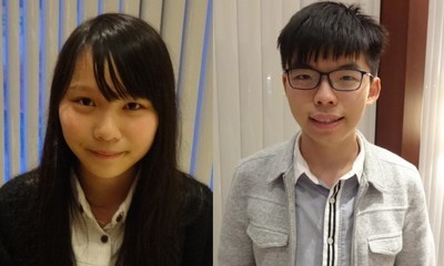 「一国二制度侵害」と中国批判＝香港学生リーダーが来日記者会見