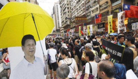 香港返還２０年　圧力強める中国　　
