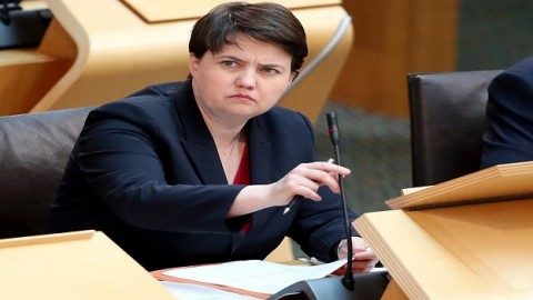 Ruth Davidson challenges Theresa May to drop 'easy slogan' of cutting immigration to 'tens of thousands'
