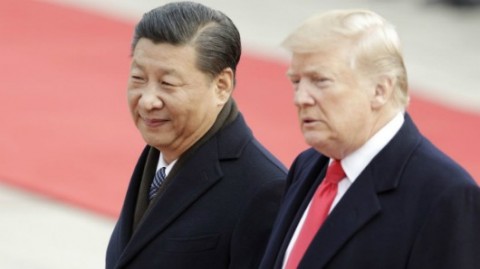 Xi Jinping, presidente de China y Donald Trump, presidente de los Estados Unidos
