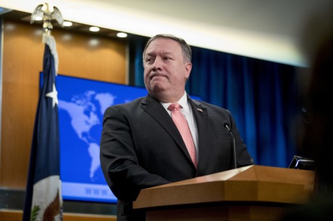 Secretary of State Mike Pompeo told Fox News: “I’m not worried about rhetoric. We’ve seen this as we go through negotiations.” Photo: Andrew Harnik/AP