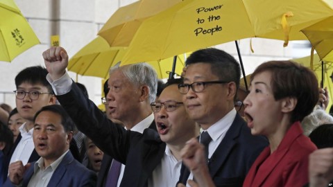 香港民主化運動先導、国民の権利に対する脅威を警告