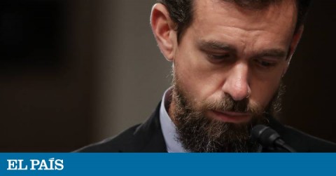 El CEO de Twitter, Jack Dorsey, en un juicio en el que testificó el pasado septiembre en Washington. 