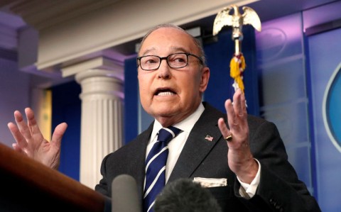 White House's Kudlow says 'no cancellation' of US-China trade meeting