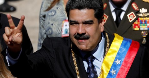Venezuela's dictator Nicolas Maduro.
