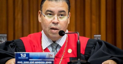 Venezuelan Supreme Court of Justice prosecutor Juan Jose Mendoza, who is a regime supporter