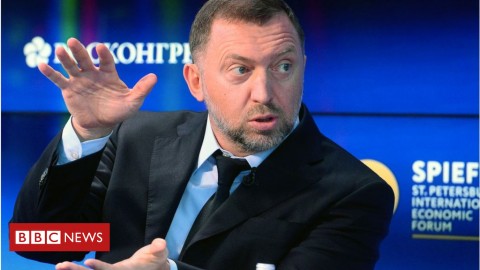 The US has accused Oleg Deripaska of operating for the Russian government Photo: Getty Images