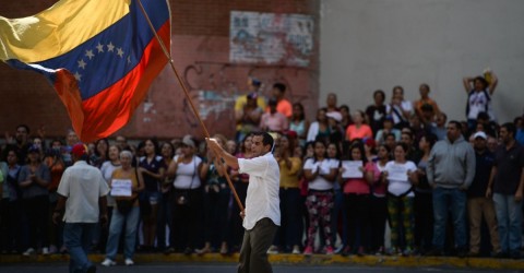 Caracas has had a week of turmoil and chaos due to the political tension dividing the country.