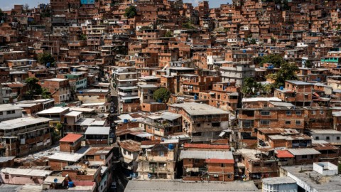 A slum in Caracas, Venezuela. Photo: Bloomberg