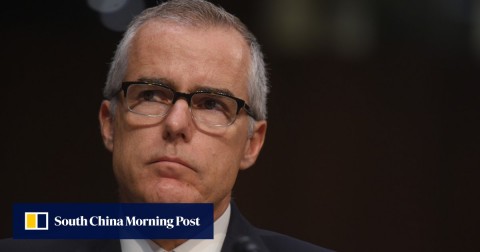 Andrew McCabe was elevated to the role of acting FBI director in May 2017 after the firing of James Comey.