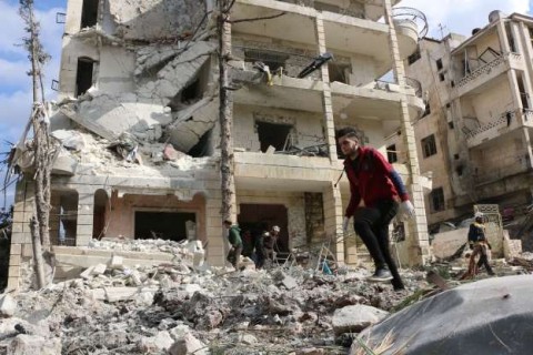 在敘利亞的北部城市一連發生兩次爆炸，造成15人傷亡。