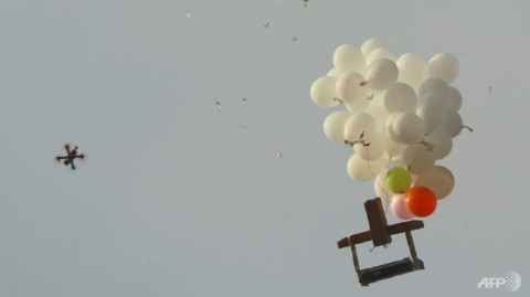 Palestinians in Gaza have for months sporadically launched balloons with incendiary and explosive devices at southern Israel. 