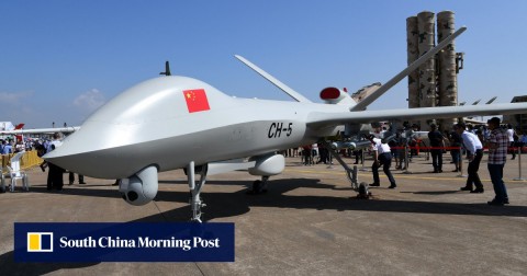 過去五年，中國向13個國家提供了153架武裝無人機。