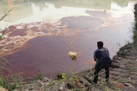 Chemical substance detected in Klang River