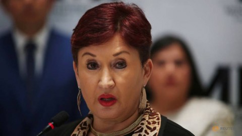 2017年8月28日，危地馬拉總檢察長Thelma Aldana參加了危地馬拉危地馬拉市的新聞發布會。