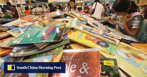 The 2018 Hong Kong Book Fair at the Hong Kong Convention and Exhibition Centre in Wan Chai. 