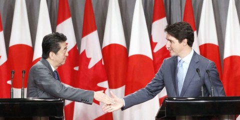 Japanese PM Shinzo Abe and Canadian PM Trudeau held a joint press conference after their meeting in Ottawa on the 28th. Abe pointed out that the WTO needs to play its role in resolving disputes. Abe intends to discuss the reform of the WTO at the G20 summit in Osaka in June. This meeting is a result from WTO upholding South Korea ban on some Japan seafood imports over Fukushima nuclear disaster. The ruling process has also attracted many opinions from other countries. Japan hopes to change the procedural issues of the WTO in adjudicating disputes through the strength of others.
