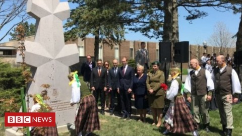 Lithuania monument for 'Nazi collaborator' prompts diplomatic row