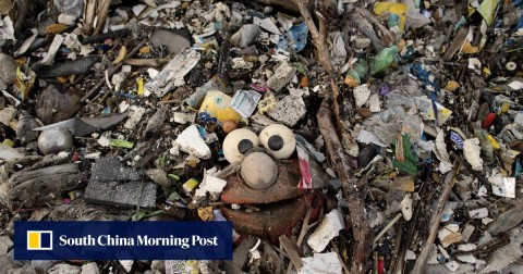 Plastic waste on a beach in the Philippines. The single-use plastic waste crisis has reached some of the world’s most remove islands in the Indian Ocean, according to a new study.