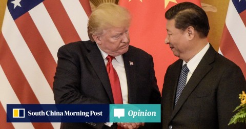 Presidents Donald Trump and Xi Jinping.