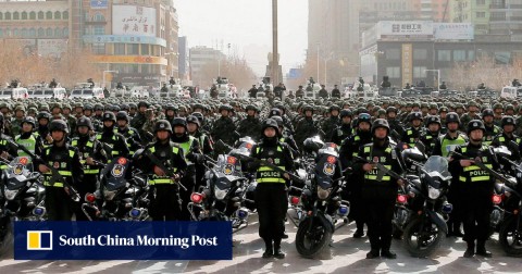 China needs to be on guard against hostile external forces, according to a top security official.
