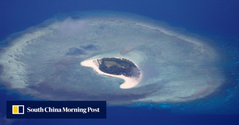 華盛頓譴責中國在人工島嶼和珊瑚礁上建造軍事設施。