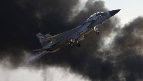 來自以色列空軍的F-15戰鬥機。