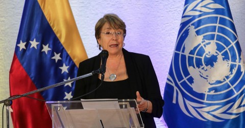 聯合國人權事務高級專員米歇爾巴切萊特(Michelle Bachelet)。