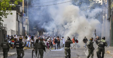 反對派的抗議活動也被用來侵犯委內瑞拉人權。