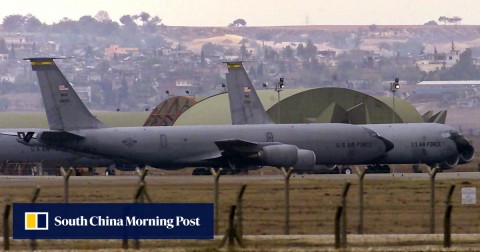 Incirlik airbase, southern Turkey, where US nuclear weapons are reportedly stored. 