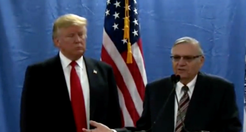 Justice Department backs Arpaio as advocacy group argues Trump’s pardon ‘eviscerates' judicial power