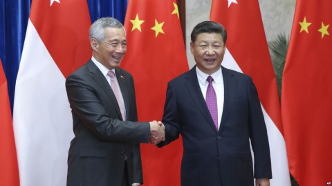 新加坡總理李顯龍訪中 與台星光計畫動向引關注