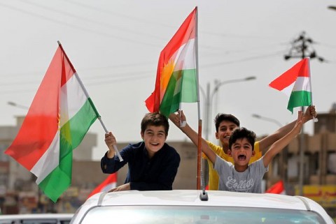 伊拉克庫德族獨立公投78%投票率　土關閉邊境軍演