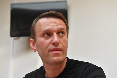 Навального задержали