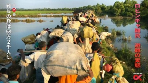 緬甸洛興亞人大量逃往鄰國避難