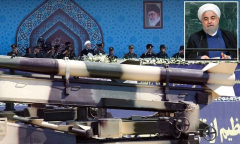 Iran shows off its weapons in military parade