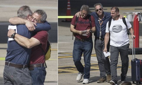 Argentinian survivors of New York truck terror attack return home