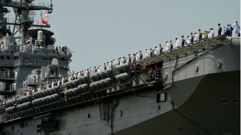Navy to carry out rare exercise over Sea of Japan