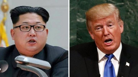 Trump trades 'fat' barb with N Korea
