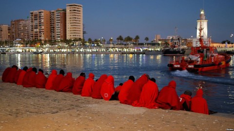 Spain Rescues 104 Migrants Crossing Mediterranean Sea