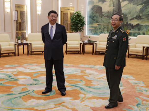 China to prosecute senior military officer on suspicion of bribery 