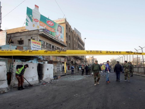 伊拉克首都巴格達發生自殺式攻擊，爆炸造成至少38人死亡，105人受傷