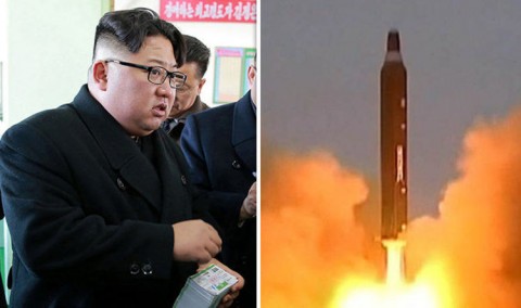 North Korea news: Kim Jong-un could launch another missile test during the Winter Olympics. Photo: Getty – 8G