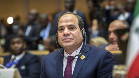 Egypt's President Abdel-Fattah el-Sissi listens at the opening ceremony of the African Union summit in Addis Ababa, Ethiopia, Jan. 28, 2018. Photo: Reuters
