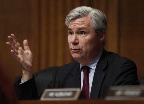 In this Wednesday, May 3, 2017, file photo, Sen. Sheldon Whitehouse, D-R.I., is pictured on Capitol Hill in Washington. Photo: Carolyn Kaster, AP Files
